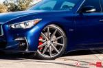 Infiniti Q50S by Naples Speed on Vossen Wheels (VFS-10) 2018 года